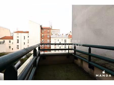 joli t2 meublé avec balcon - levallois-perret