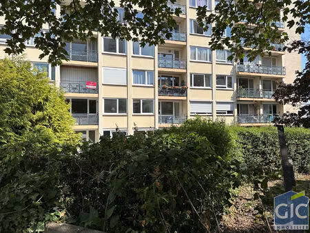 a vendre dans le gic-bi caen rive droite 3pp avec balcon sud-est
