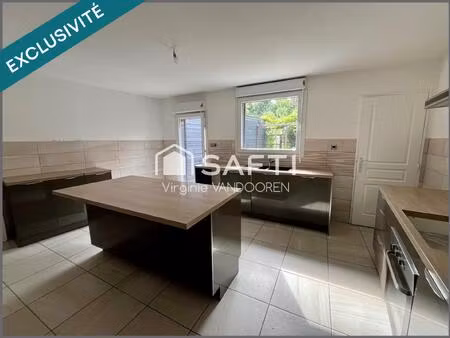 maison de ville avec 4 chambres  jardin et terrasse sans vis-à-vis