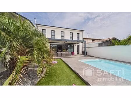 le bouscat – maison contemporaine de 170 m2 - 4 chambres- prestations haut de gamme  au ca