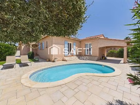 claira - villa 4 pièces avec piscine  garage et jardin arboré