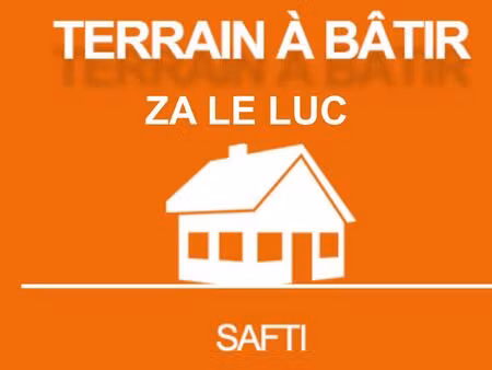 terrain à bâtir za le luc