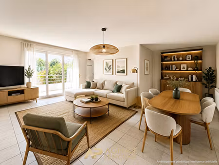 appartement - t3 - 68 m2 - la rochelle - secteur les minimes (lac de la sole)