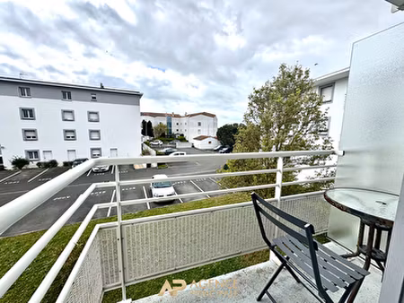 studio - 19m2 - 1 pièce - parking + balcon - la rochelle (tasdon/minimes)