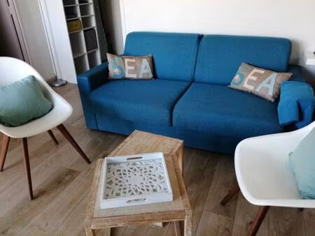 frejus studio meuble avec espace nuit