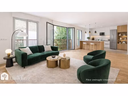 paris 17e batignolles - appartement 4 pièces de 97.65 m²