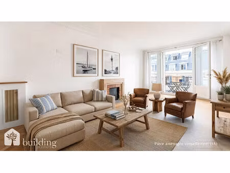 paris 17e terne/porte maillot - appartement 5 pièces avec balcon de 110.19m²