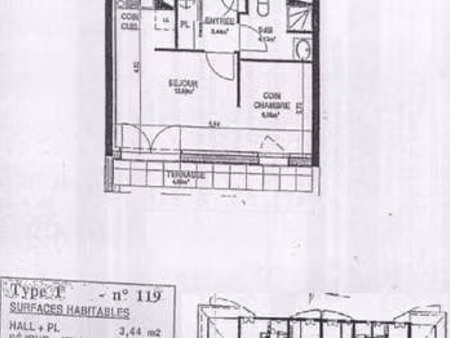 location appartement t1 à orvault (44700) : à louer t1 / 27m² orvault