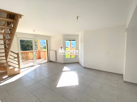 achat appartement 3 pièces 62m² taninges 74440