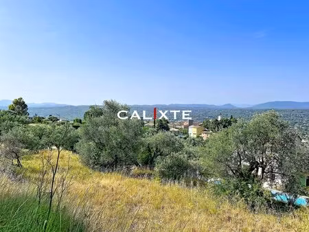 fayence vente terrain avec permis de construire accorde