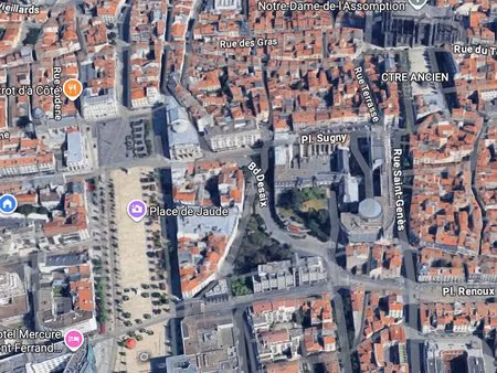 location local commercial 58m² clermont ferrand 63000
