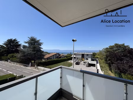 location appartement 4 pièces 86m² thonon les bains 74200