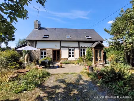 vente maison 6 pièces 124.54 m² à juvigny les vallées (50520)  169 500 €
