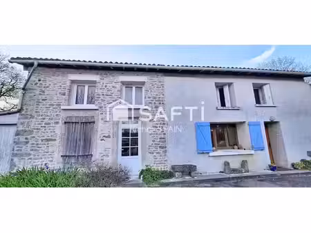 vente maison 6 pièces 180 m² à beaussais (79370)  189 000 €
