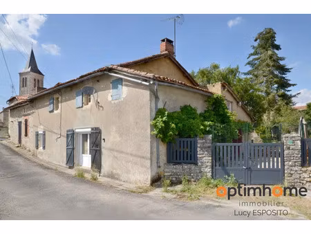 vente maison 4 pièces 127 m² saint-laurent-de-céris (16450)