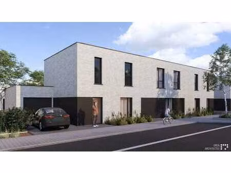 la louvière — maison neuve 3 façades sur ± 194 m²