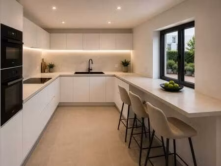la louvière — maison neuve 3 façades sur ± 253 m²
