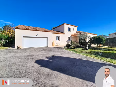 montarnaud belle villa t6 de 165m2 sur 1196m2 de terrain ave