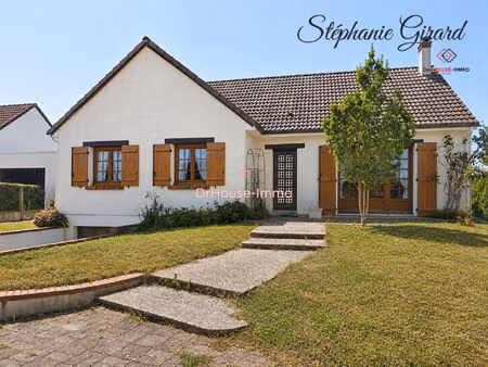 gidy - maison de plain-pied de 100 m² sur sous-sol complet - terrain de 1 000 m²