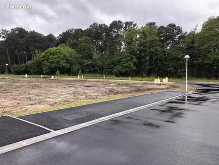 vente terrain 376 m² belin-béliet (33830)