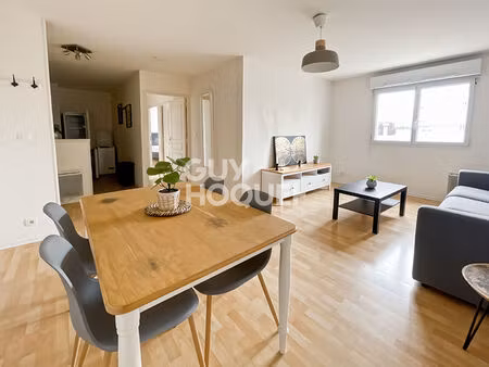 appartement 3 pièces à louer meublé à caen - quartier venoix  calme et lumineux