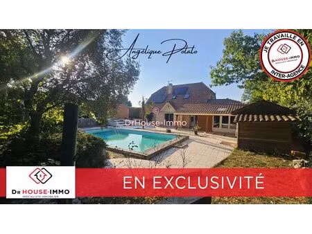 maison familiale avec piscine à doumy