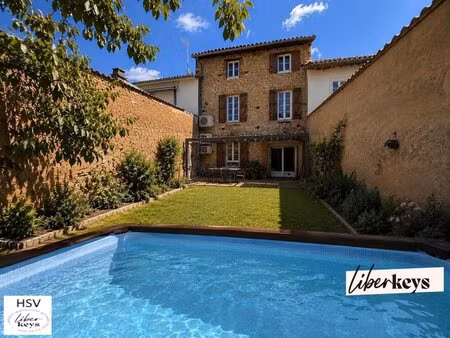 maison de caractère rénovée – hyper centre de gaillac – 238 m² habitables – jardin
