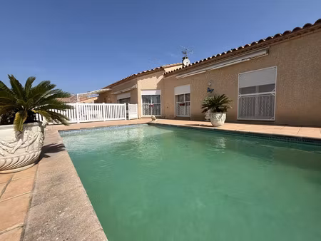 vente maison 5 pièces 130m2 saleilles 66280 - 520800 € - surface privée