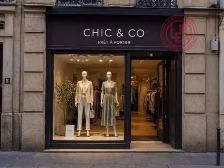 location commerce paris 3eme 75003 40m²