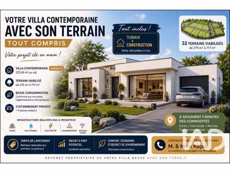vente terrain 569 m² cepoy (45120)