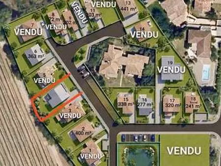 vente terrain à saint-brès (34670) : à vendre / 420m² saint-brès