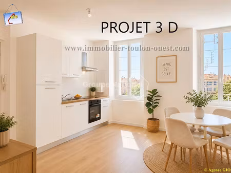 vente appartement 1 pièce 27 m² à toulon (83000)  119 000 €