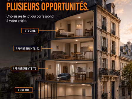 vente appartement 1 pièce 20 m² à tarbes (65000)  34 000 €