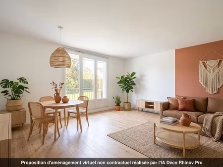 vente appartement 2 pièces 48 m² à tours (37000)  92 225 €