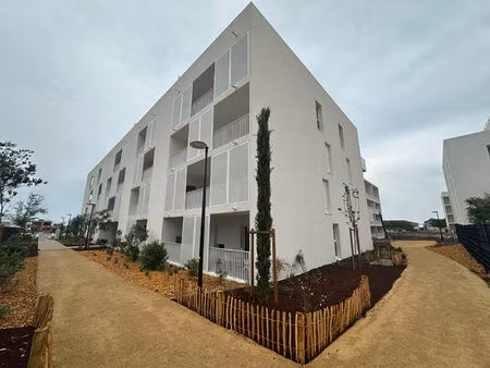 appartement meublé agde terrasse/parking - 2 pièces - 42m²