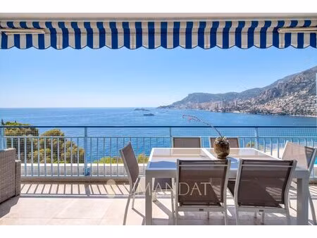 exclusivité – cap martin | un panorama d'exception entre ciel  mer et monaco  3 pièces 88 
