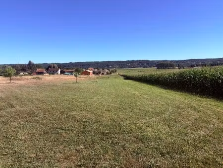 terrain à bâtir avec permis de construire accordé – hauteurs de saint-agne