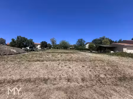 saint méard de gurçon - terrain constructible de 1 370 m²
