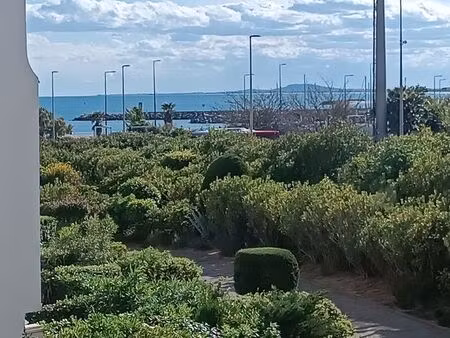 sete vend studio cabine traversant vue mer