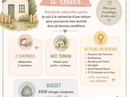 recherche maison à louer