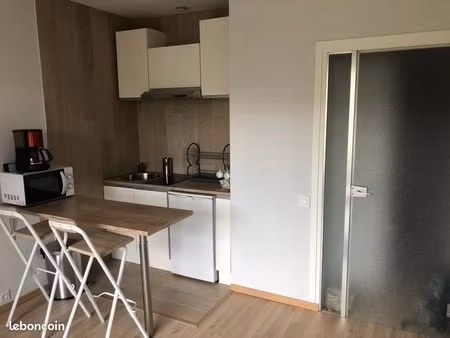 studio meublé 18 6 m² – balcon + piscine – chambéry – 590 cc proche centre ville et fac