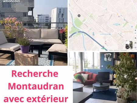 recherche t3bis ou t4 avec extérieur – secteur montaudran/lespinet