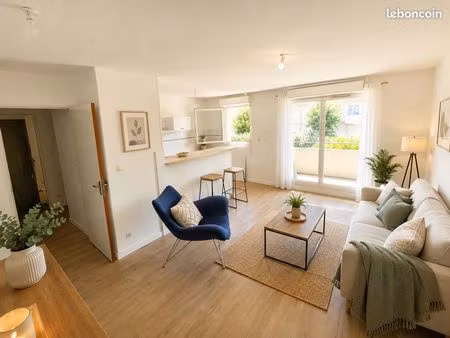appartement 2 pièces 45m² – résidence sécurisée avec parking