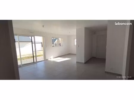 maison neuve de plain-pied – 90 m² – 3 chambres – jardin & garage
