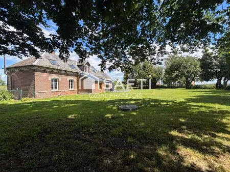 vente maison 8 pièces 181 m² hypercourt (80320)