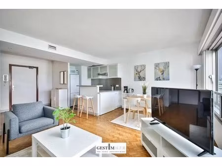front de seine - 2 pièces meublé 54m2