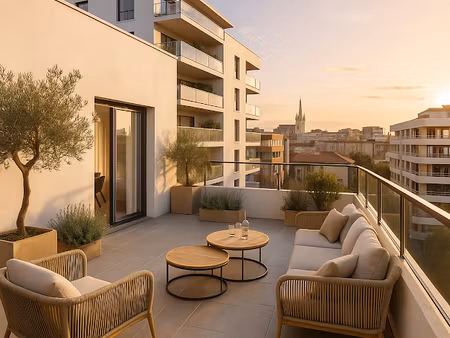 vente appartement 3 pièces 68 m² à marseille 8ème (13008)  455 000 €