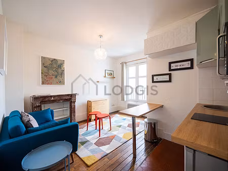 appartement 1 chambre meublé avec ascenseur et cheminée