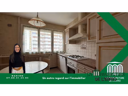 saint etienne bellevue - appartement t4 traversant et lumin