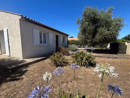 maison 3 chambres avec garage et jardin à fouras